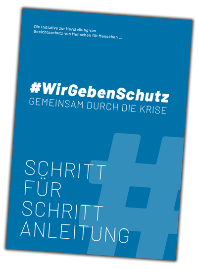 Anleitung für Gesichtsschutz